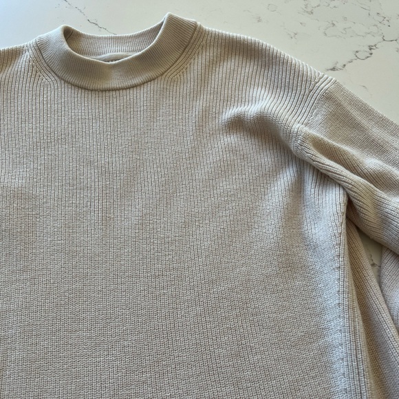 Lululemon Merino Wool-Blend Ribbed Crewneck Sweater - Picture 7 of 11